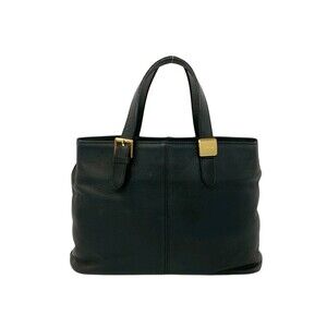 Burberrys Vintage Logo Hardware Nova Check Pattern Leather Handbag Mini Tote ...